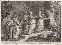 TvB G 2466
<br/>
De wijze maagden ontvangen door de bruidegom
<br/>
<em>Saenredam, Jan (ca. 1565/1566-1607)</em>